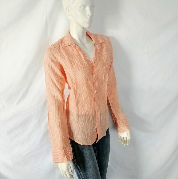 NWOT Frank & Eileen Barry Button Down Shirt - Picture 2 of 8